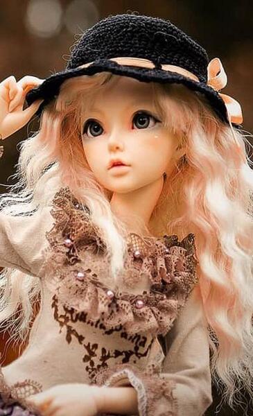 عکس عروسک دخترانه زیبا