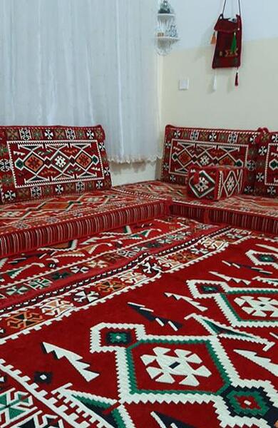 عکس مبل زمینی