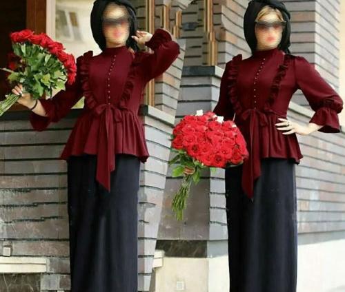 عکس دامن و بلوز شیک