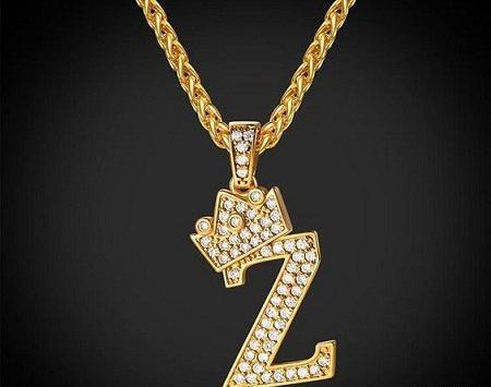عکس گردنبند حرف z