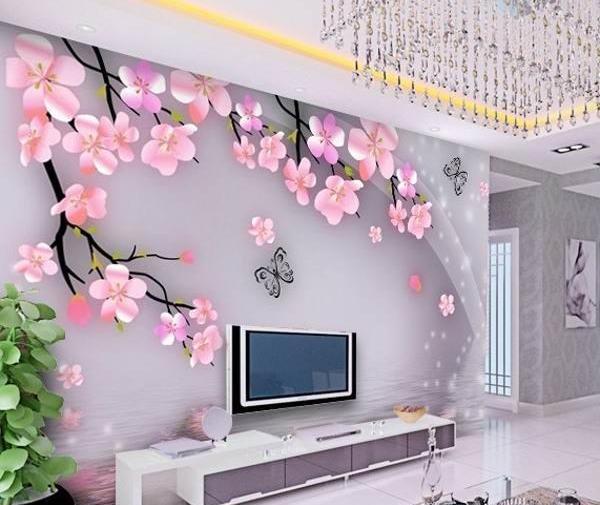 عکس کاغذ دیواری برای پشت تلویزیون