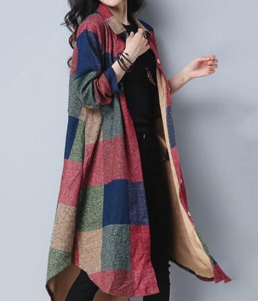 عکس پیراهن چهارخانه ای