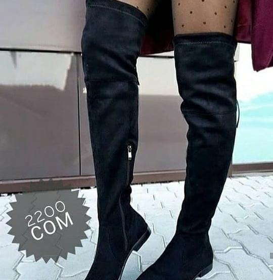عکس بوت ساق بلند دخترانه