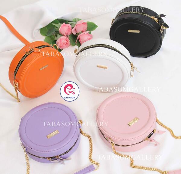عکس کیف دستی گرد