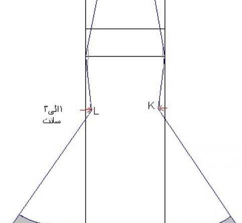 عکس دامن بادبزنی
