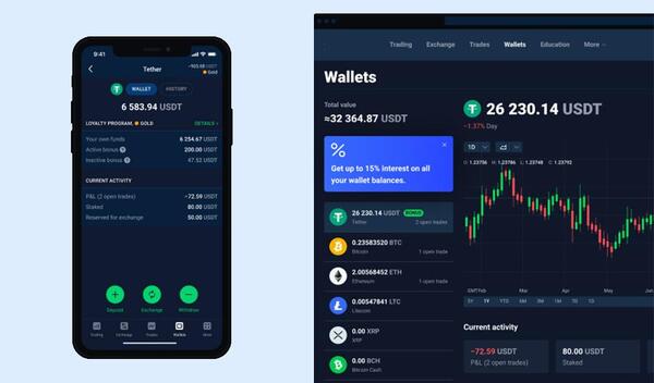 عکس کیف پول ارز دیجیتال