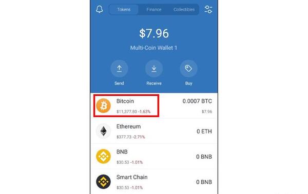 عکس کیف پول ارز دیجیتال