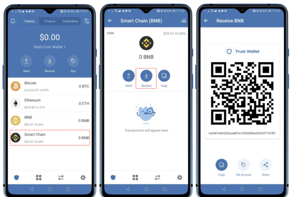 عکس کیف پول ارز دیجیتال