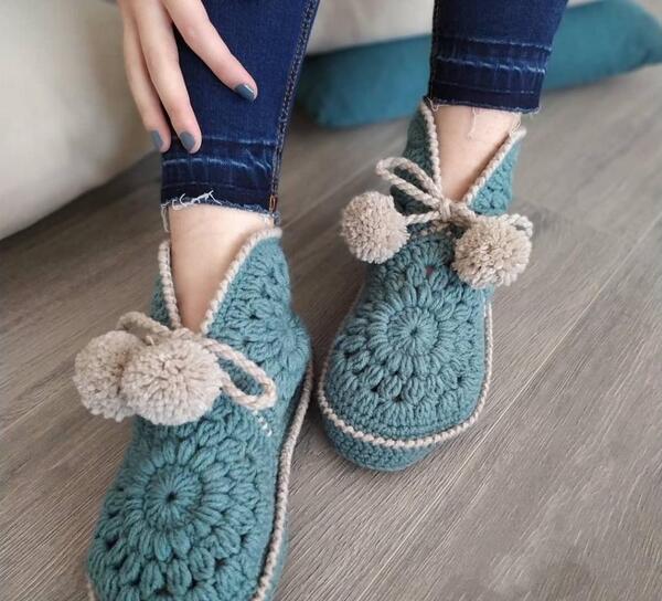 عکس روفرشی بافتنی
