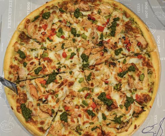 عکس پیتزا چیکن