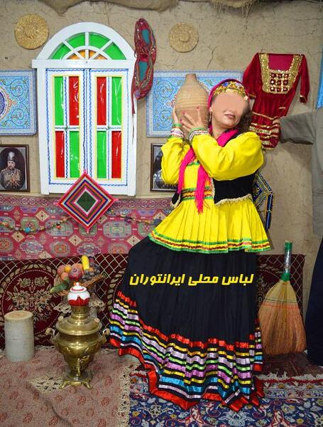 عکس لباس قاجاری بچه گانه