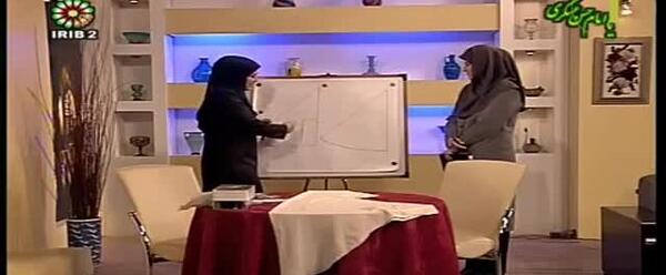 عکس آموزش دوخت مقنعه روسری