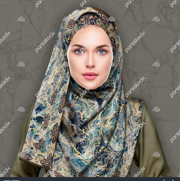 عکس روسری ساده