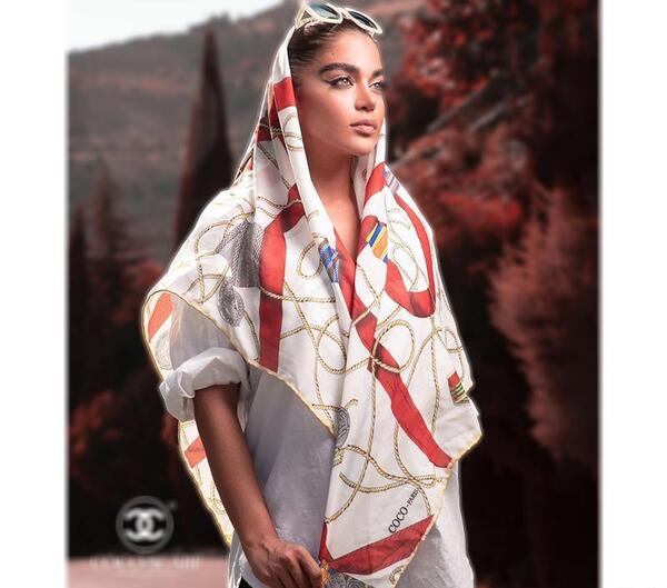 عکس روسری ساده