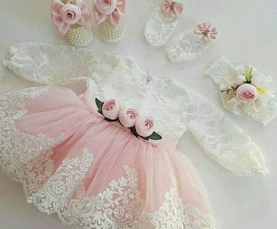 عکس لباس دخترانه یک سال