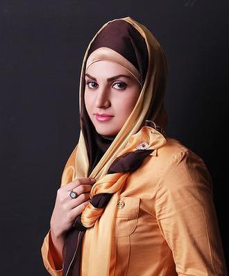 عکس آموزش دوخت مقنعه شال دار