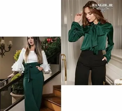 عکس شومیز شلوار مجلسی