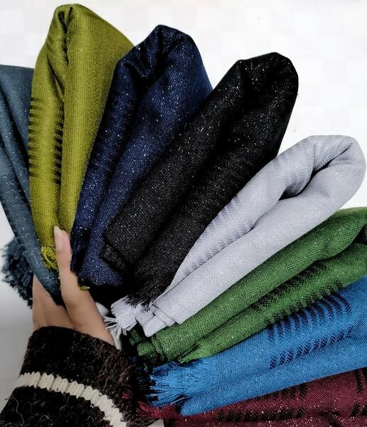 عکس روسری لمه رنگی