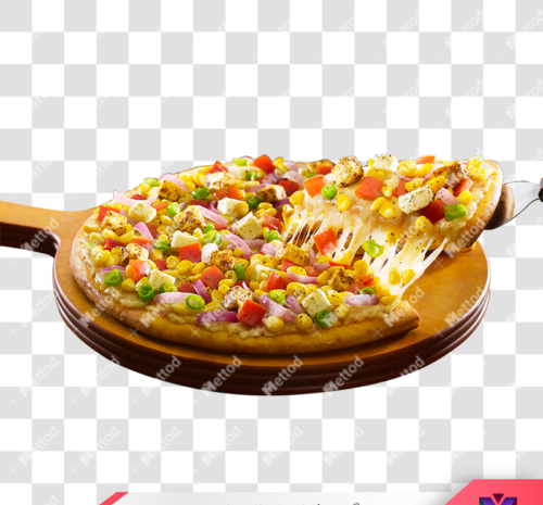 عکس پیتزا برای نقاشی
