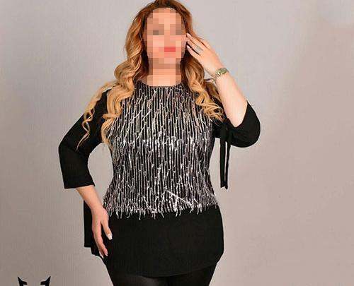 عکس شومیز پولکی