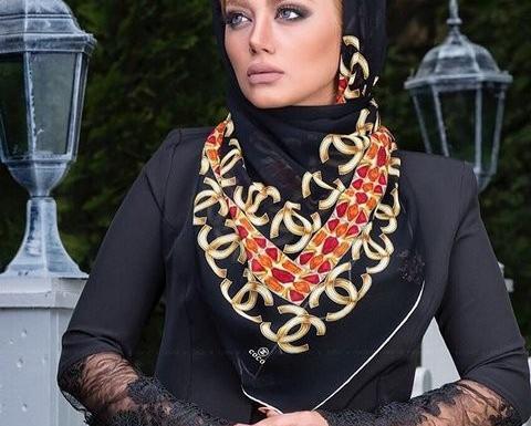 عکس روسری چهارگوش