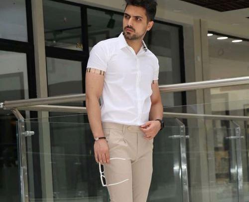 عکس تیشرت سفید مردانه