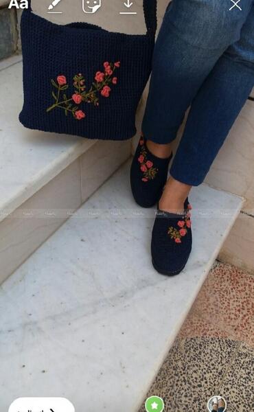 عکس کفش گیوه زنانه