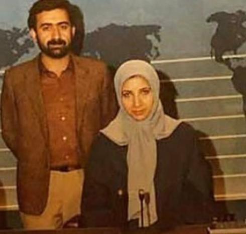 عکس مجری که تازه فوت شده