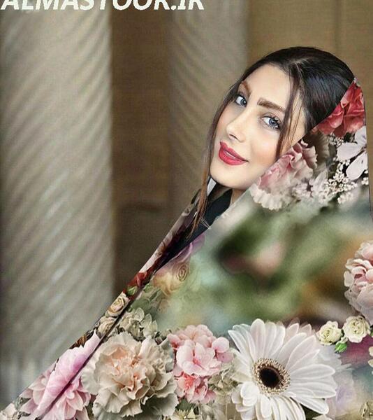 عکس چادر رنگی جدید