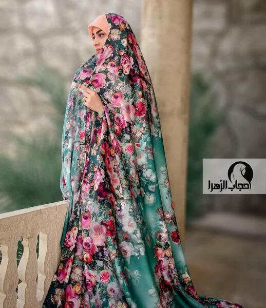عکس چادر رنگی جدید