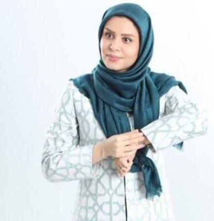 عکس مجری نجمه جودکی و همسرش