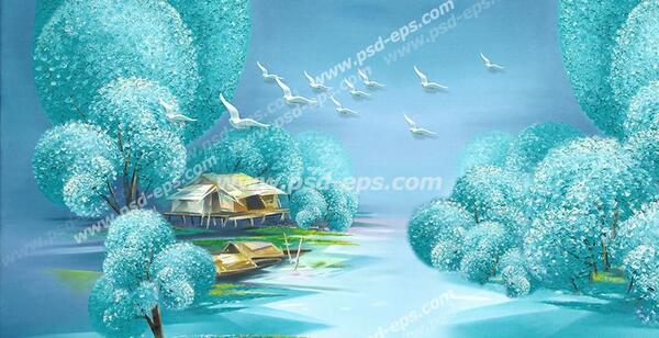 عکس کاغذ دیواری واتساپ سه بعدی
