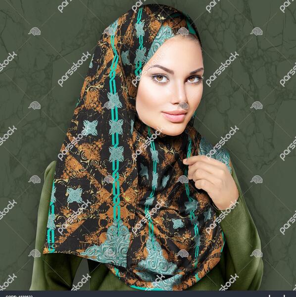 عکس روسری نارنجی