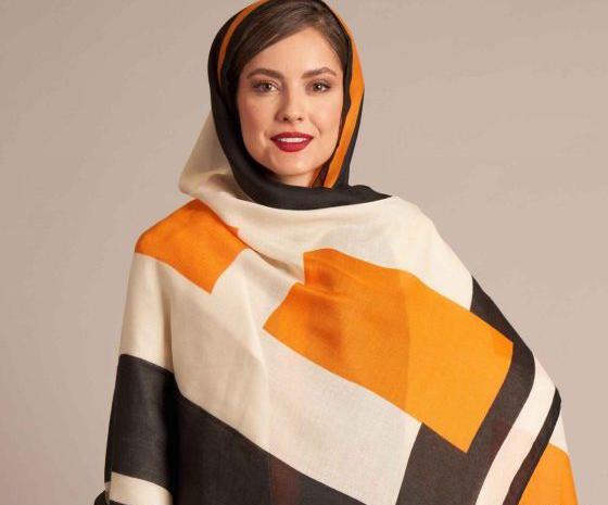 عکس روسری نارنجی
