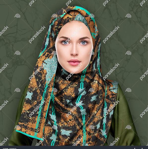عکس روسری نارنجی