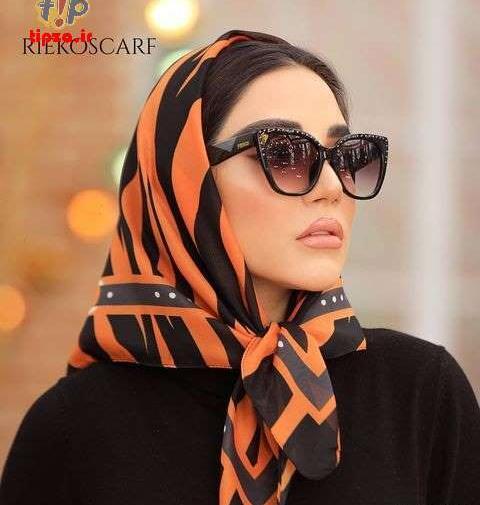 عکس روسری نارنجی