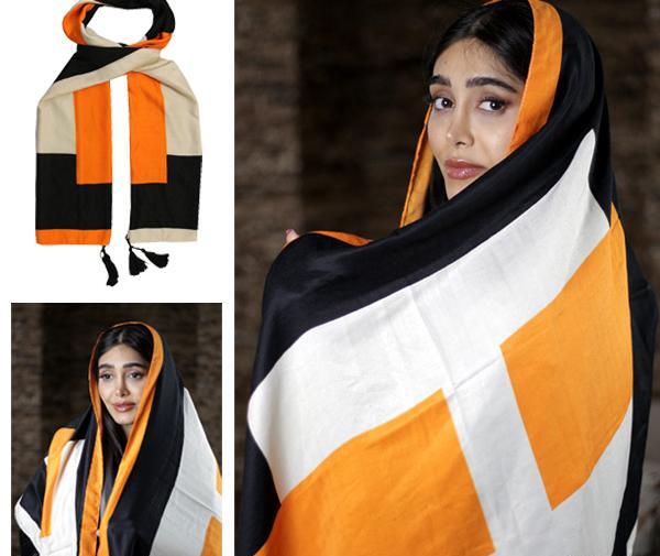 عکس روسری نارنجی