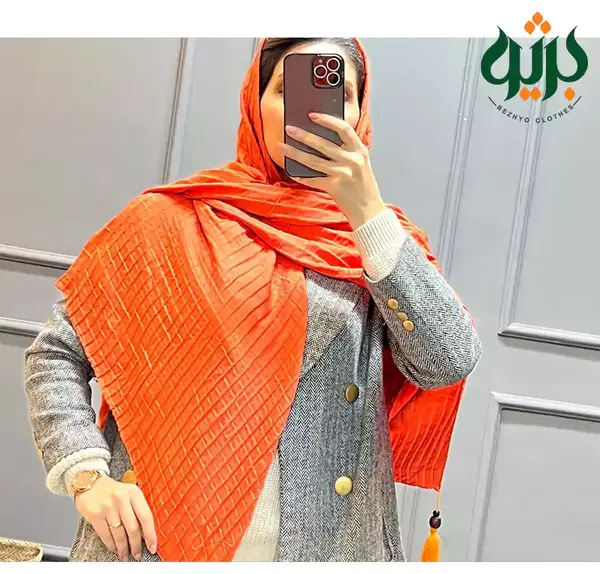 عکس روسری نارنجی