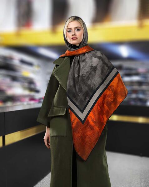 عکس روسری نارنجی
