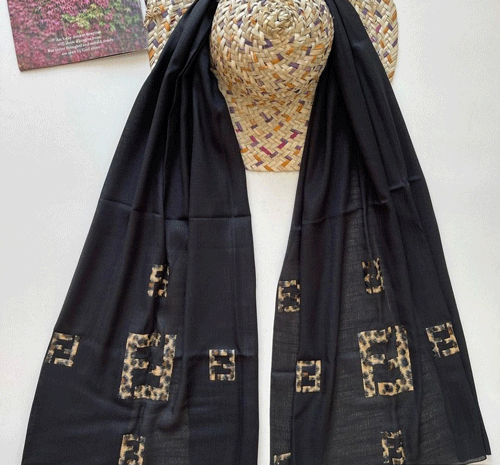 عکس روسری دخترانه مشکی