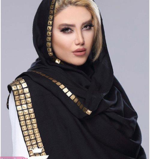 عکس روسری دخترانه مشکی