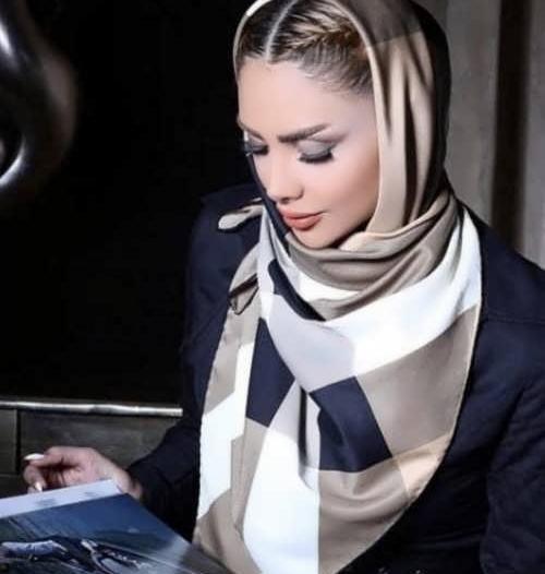 عکس مدل مو زیر شال