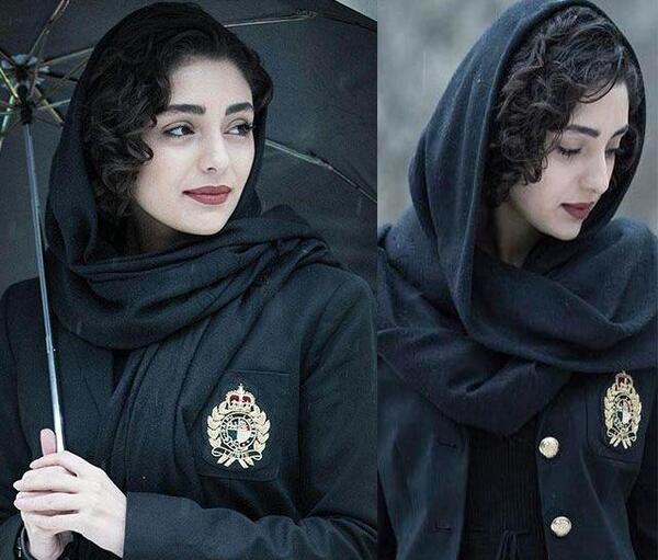عکس مدل مو زیر شال