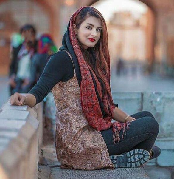 عکس مدل مو زیر شال