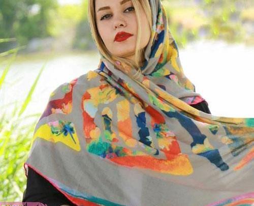 عکس روسری نخی جدید