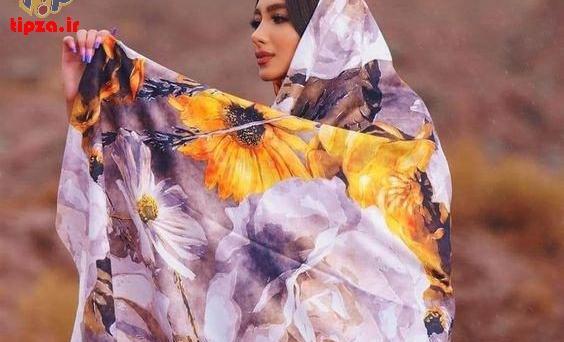 عکس روسری نخی جدید