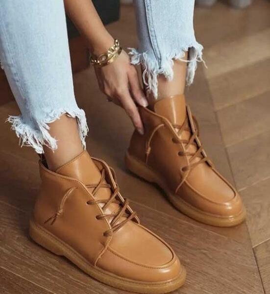 عکس کفش چرم دخترانه