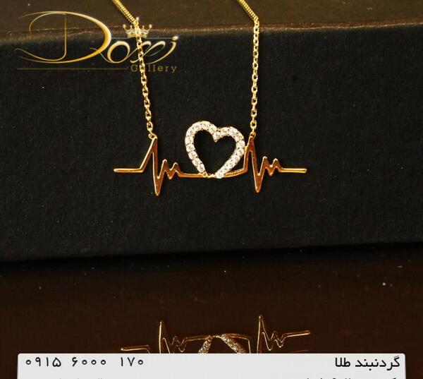 عکس گردنبند دخترانه طلا