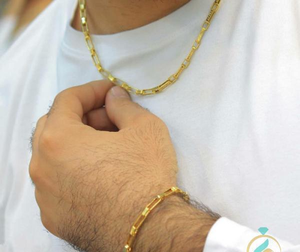 عکس گردنبند طلا مردانه