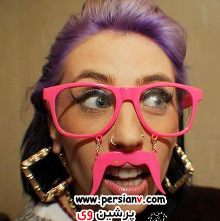 عکس عینک فانتزی